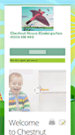 Mobile Screenshot of chestnuthousekindergarten.co.uk